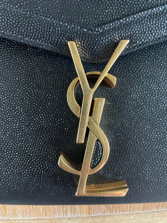 Saint Laurent Cassandra Chain on a Wallet Bag - Picture 12 of 14